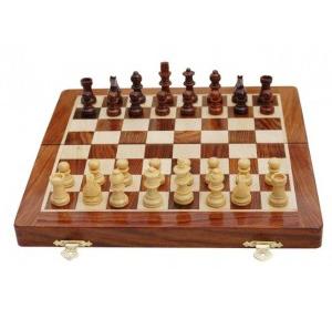 Chess Board Set With Magnetic Mens Adults 12x12 Inch