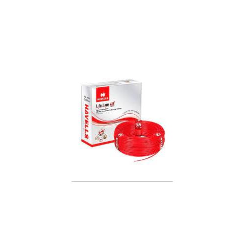 Havells 1.5 Sqmm Single Core PVC Flexible Copper Wire Red 90 Mtr