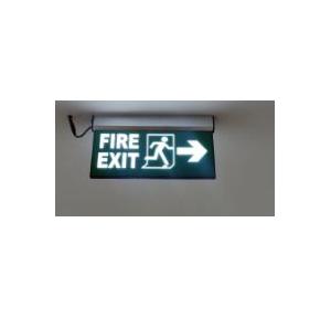 LED Light Emergency Fire Exit Signage Board (Size 12