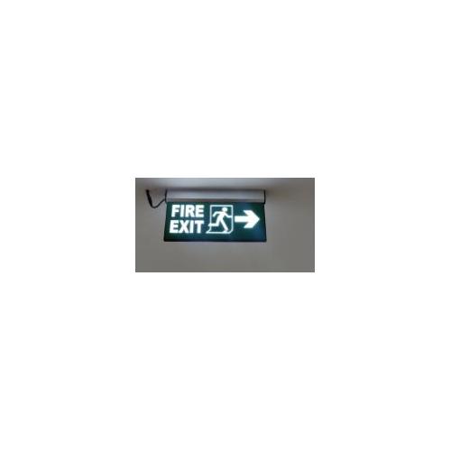 LED Light Emergency Fire Exit Signage Board (Size 12