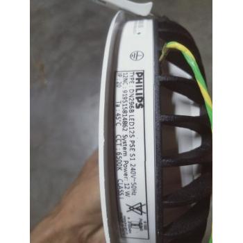 Philips Led Round Light DN296B  11W LED12S-6500 PSU WH Cool Day Light