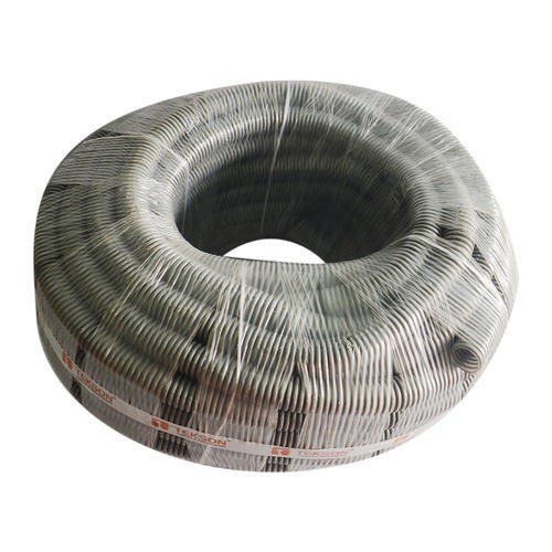 Flexible Pipe Grey PVC 20mm 1 Mtr
