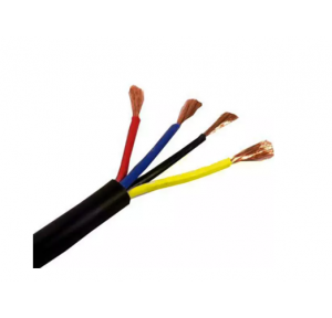 Polycab 4 Sqmm 4 Core PVC Insulated Industrial Flexible Cable  1 Mtr
