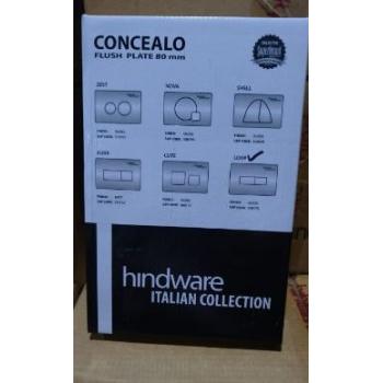 Hindware Flush Plate Concealo 80mm 58178