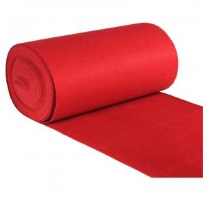 Carpet Hall Decoration Nylon Solid Floor Carpet/Runner Red 6 x 45 Feet