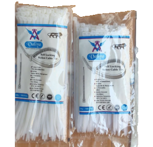 Cable Tie Nylon White, 1203 mm Pack Of 100 Pcs