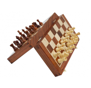 Konex Wooden Chess Board  Folding Type 14 Inch