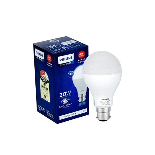 Philips Stellar Bright LED Bulb 20 Watt B22 Milky White