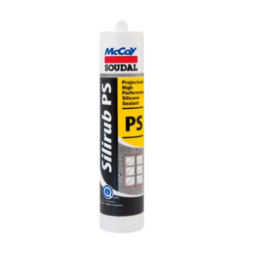 Mccoy Soudal Silicone Sealant 260Ml, Black