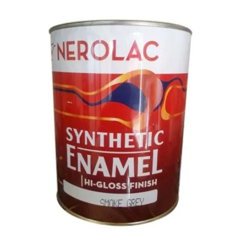 Nerolac Synthetic Enamel Paint Smoke Grey Night Moves 2958D