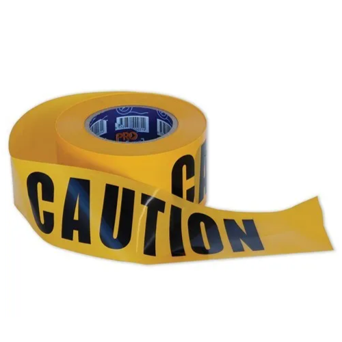 Barricading Caution Tape Yellow 3 Inch x 250 Mtr