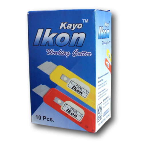 Ikon Paper Cutter Small 9 mm Pack Of 10 Pcs