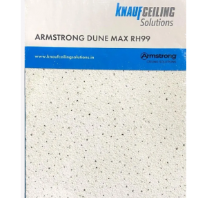 Armstrong Ceiling Sheet RH99 BEV Tegular Dune Max 300x1200x20MM Material Code BP41331 (Pack Of 12)