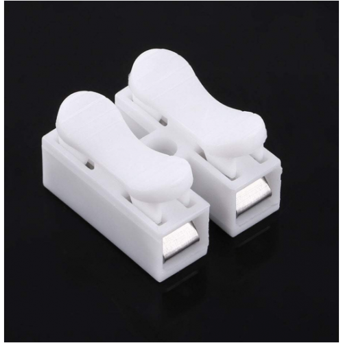 Quick Push Type Lock Electric Wire Connectors 2 Amp