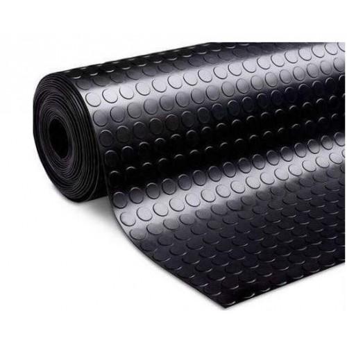Vardhman Electrical Insulation Rubber Mat 11kV IS:15652, 1x2 Mtr, Thickness: 2mm Black