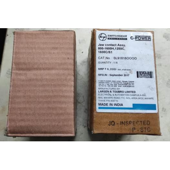 L&T C-Power Jaw Contact Assy 800-1600H 1250C 1600C/S1 Cat No: SL918160000