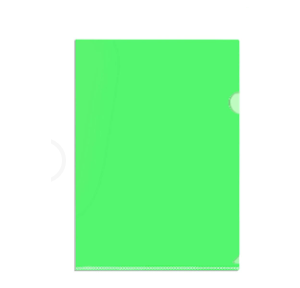 Acrylic A4 Checklist Holder, Front Thickness - 2mm & Side Border 3mm, Green