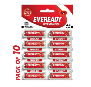 Eveready Alkaline Batteries Heavy Duty AA 1015