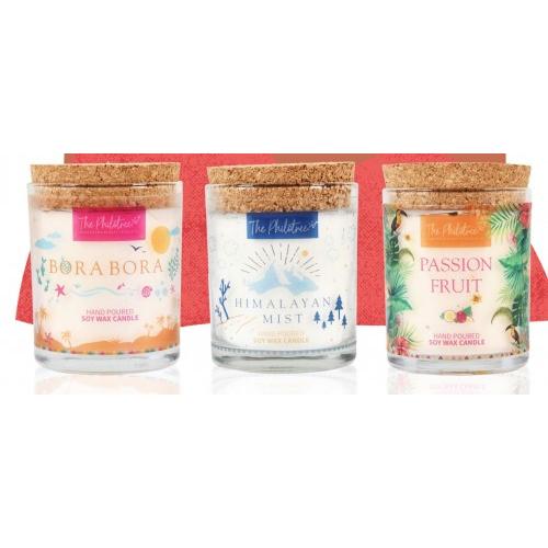 Soy Candle Pure Soy Wax 8% Fragrance Load 60G, Size - 6Cm Top X 6Cm Height X 5Cm Bottom