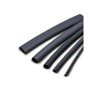 Woer Heat Shrinkable Sleeve Black 10mm x 1 Mtr