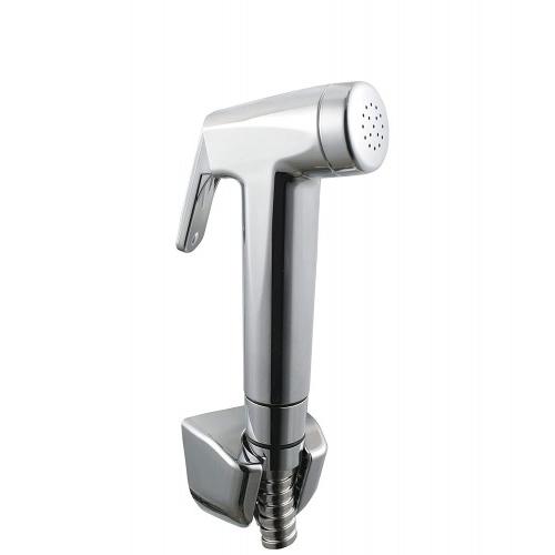 Hindware Brisk Health Faucet F160110CP  1.25M Long Stainless Steel Flexible Tube and ABS Wall Hook