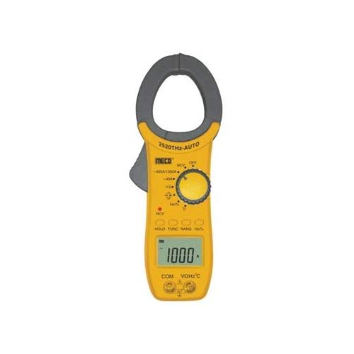 Meco Auto Ranging Digital Clamp Meter  Auto 3¾ Digit 4000 Count 1000 A AC Model No. 2520THz