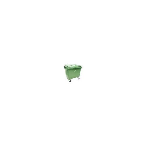 Nilkamal Wheel Dustbin Big Size WB Colour : Green Plastic 660 Ltr 1375(L) X 875(B) X 1220(H) MM