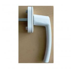 Pego UPVC Transmission L Shape Aluminum Door Handle  SL 34M  White Color