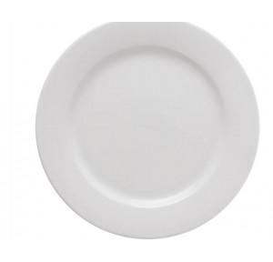 Clay Craft Dinner Plate Ceramic 10.5 Inch (2600mm) Plain White