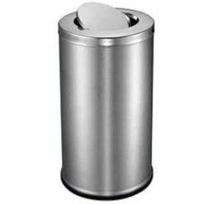 Swing Dustbin Stainless Steel 12 X 24 inch 40Ltr