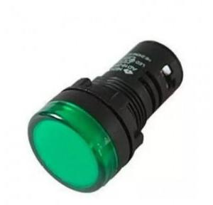 Siemens Indicator Light Compact With LED 110V AC Green, 3SB5285-6HE02