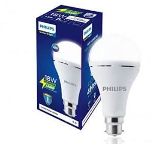 Philips Rechargeable Emergency Inverter LED Bulb (White) 18W B22