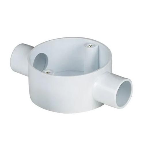 PVC 2 Way Junction Box 1 Inch