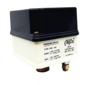 Alfa Pressure Control Switch For Air Compressor, PRV-15X