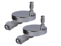 WC Metal Seat Cover Hinges Dome Shaped