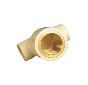 Ashirvad CPVC Brass Tee 70005286 , 4 x 4 x 1.5Cm