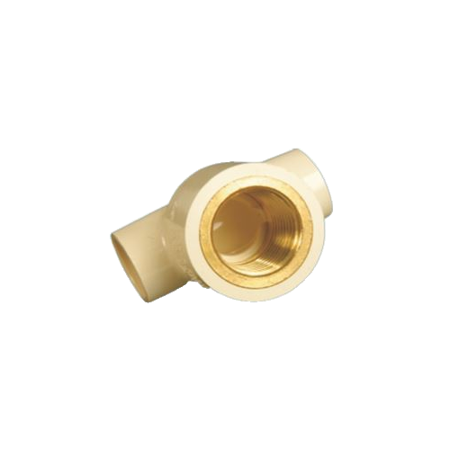 Ashirvad CPVC Brass Tee 70005286 , 4 x 4 x 1.5Cm