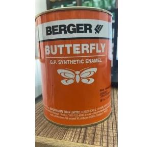 Berger Butterfly Enamel White, 1 Ltr