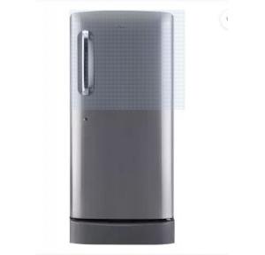 LG 190 L Direct Cool Single Door 5 Star Refrigerator With Base Drawer, 534 x 671 x 1277mm,  Shiny Steel, GL-D201APZZ, 207NRBZ097693, 207NRDB097658, 207NRKA097637