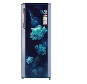 LG Direct Cool Single Door Refrigerator 3 Star, 270 Ltr, Shiny Steel, GL-B281BBZX