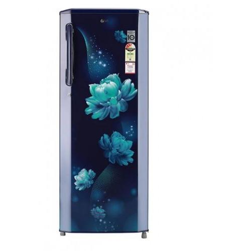 LG Direct Cool Single Door Refrigerator 3 Star, 270 Ltr, Shiny Steel, GL-B281BBZX