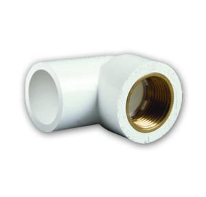 Supreme UPVC Fittings Reducing Elbow Metal 1 X 1/2 Inch