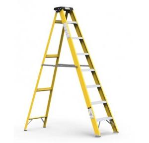 Youngman FRP A Type Single Side Ladder 8 Ft, Capacity 150 Kg