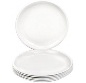 Round Quarter Plate Plastic 7Inch