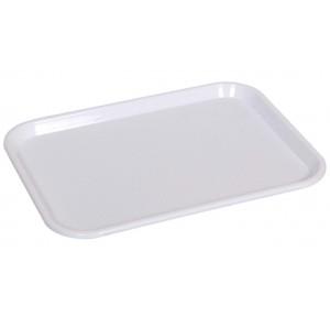 Melamine Serving Tray, 2 X 17 X 23 cm, White