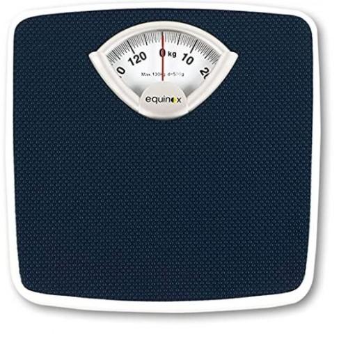 Equinox Personal Weighing Scale-Mechanical Machine, 130 Kg, 5L x 5W x 27H cm, EQ-BR-9201