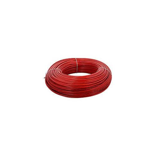 Polycab PVC Insulated Industrial Flexible Copper Cable 1 Core 4 Sqmm 1 Mtr Red