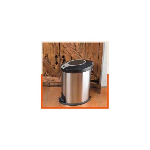 Bathla  Pedal Dustbin SS 304 Pedal Operated 12 Ltr