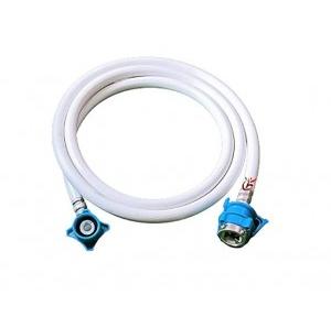 Washing Machine Flexible Water Inlet Inflow Hose Pipe Tube With Lock Type Tap Adapter Connector 1.5 Meter