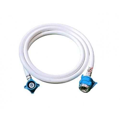 Washing Machine Flexible Water Inlet Inflow Hose Pipe Tube With Lock Type Tap Adapter Connector 1.5 Meter